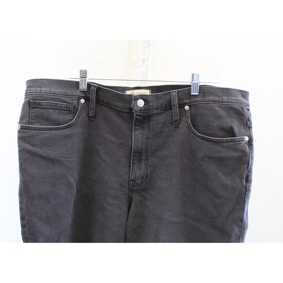 NWT Madewell The Tall Girl Jean in Adolpha Wash Ripped Knee Size 33 T 33 Tall - Picture 8 of 10